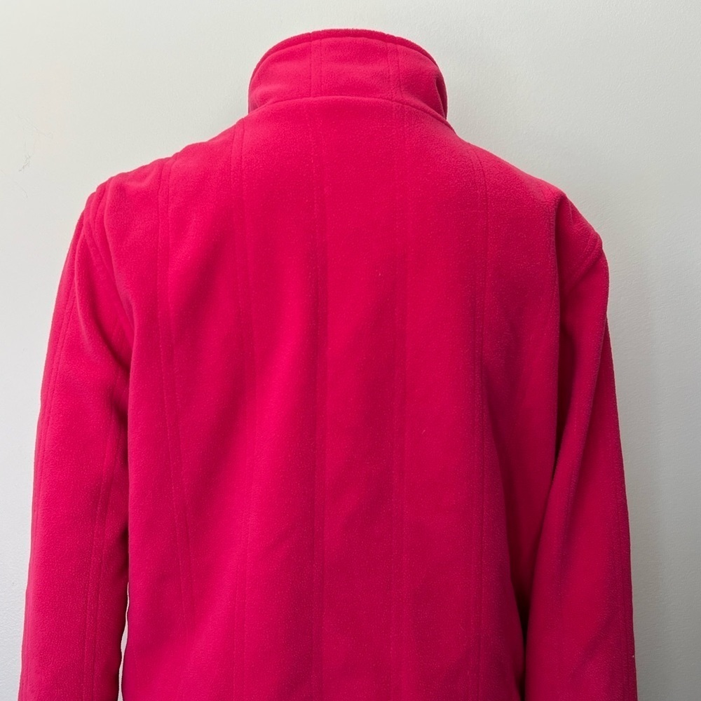 Jane Ashley - Womens Pink Zip Up Sweater Sz SM - Picture 6 of 8